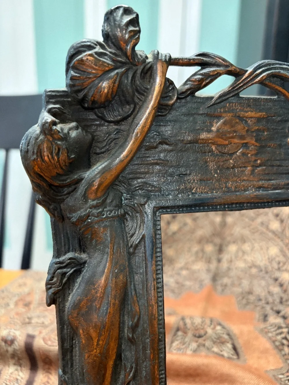 Bronze Art Nouveau Frames